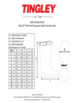 Pilot G2 Plain Toe Knee Boot 31161 and 31261 Specsheet
