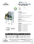 Advance Tabco PLD Spec Sheet Advance Tabco PLD Spec Sheet