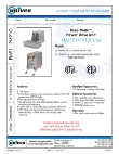 PM91-PM91G2017 Spec Sheet