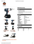 POWER TOOL TRAP - S SPEC SHEET