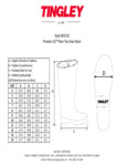 Premier G2 Plain Toe Knee Boot 93155 Specsheet Premier G2 Plain Toe Knee Boot 93155 Specsheet