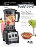 Proctor Silex 55000 High Performance Blender Specsheet