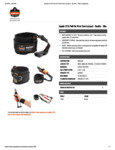 PULL-ON WRIST LANYARD - BUCKLE - 3LBS - BLACK SPEC SHEET