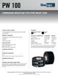 Shurtape PW100 Technical Data Sheet