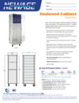 New Age Industrial Standard Enclosed Rack Specsheet New Age Industrial Standard Enclosed Rack Specsheet
