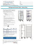 WIDE ANGLE REFR/PR RK spec sheet WIDE ANGLE REFR/PR RK spec sheet