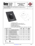 FLASHING PLUMB VENT 1" THERMOPLASTIC 9.25" X 13" specsheet FLASHING PLUMB VENT 1" THERMOPLASTIC 9.25" X 13" specsheet
