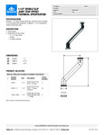 TRAP OFFSET 1.5, 20 GAUGE spec sheet
