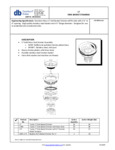 STRAINER BASKET SPIN-N-LOCK EZ MOUNT spec sheet