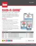 Rain R shine spec sheet 2