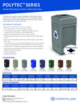 Commercial Zone Polytec Recycle42 Mixed Bins Commercial Zone Polytec Recycle42 Mixed Bins