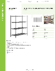 Regency Space Solutions 460B3072K84 Specsheet