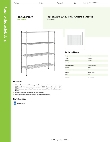 Regency Space Solutions 460EC2160KIT Specsheet Regency Space Solutions 460EC2160KIT Specsheet