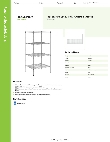 Regency Space Solutions 460EC3036KIT Specsheet Regency Space Solutions 460EC3036KIT Specsheet