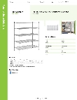 Regency Space Solutions 460EC3060K75 Specsheet Regency Space Solutions 460EC3060K75 Specsheet