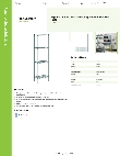 Regency Space Solutions 460EG1424K84 Specsheet Regency Space Solutions 460EG1424K84 Specsheet