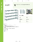 Regency Space Solutions 460EG1872K54 Specsheet Regency Space Solutions 460EG1872K54 Specsheet