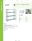Regency Space Solutions 460EG2472K84 Specsheet Regency Space Solutions 460EG2472K84 Specsheet