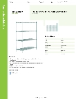 Regency Space Solutions 460EG3072K94 Specsheet