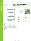Regency Space Solutions 460G3648K84 Specsheet Regency Space Solutions 460G3648K84 Specsheet