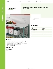 Regency Space Solutions 460SI1860P Specsheet