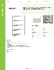 Regency Space Solutions 460SS1854K85 Specsheet Regency Space Solutions 460SS1854K85 Specsheet
