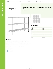 Regency Space Solutions 460SW1460K33 Specsheet