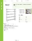 Regency Space Solutions 460SW1460K75 Specsheet