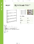 Regency Space Solutions 460SW1472K85 Specsheet