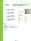 Regency Space Solutions 460SW1836K54 Specsheet