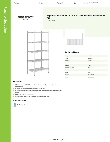 Regency Space Solutions 460SW1836K75 Specsheet