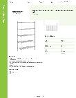 Regency Space Solutions 460SW1848K75 Specsheet