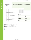 Regency Space Solutions 460SW1860KIT Specsheet Regency Space Solutions 460SW1860KIT Specsheet