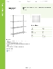 Regency Space Solutions 460SW1872K74 Specsheet