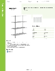 Regency Space Solutions 460SW2460KIT Specsheet Regency Space Solutions 460SW2460KIT Specsheet