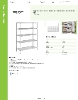 Regency Space Solutions 460SW2460K85 Specsheet Regency Space Solutions 460SW2460K85 Specsheet