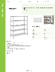 Regency Space Solutions 460SW2472K85 Specsheet Regency Space Solutions 460SW2472K85 Specsheet