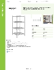 Regency Space Solutions 460SW3030K64 Specsheet Regency Space Solutions 460SW3030K64 Specsheet