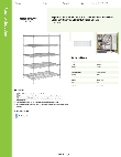 Regency Space Solutions 460SW3654K75 Specsheet