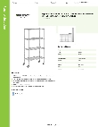 Regency Space Solutions 460SW1836KTC Specsheet