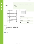 Regency Space Solutions 460SW2448KTC Specsheet