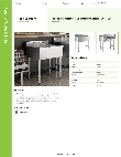 Regency Tables & Sinks 600DBU1830 Specsheet Regency Tables & Sinks 600DBU1830 Specsheet