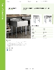 Regency Tables & Sinks 600DBU2130 Specsheet