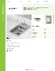 Regency Tables & Sinks 600DI114520 Specsheet Regency Tables & Sinks 600DI114520 Specsheet