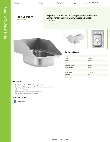 Regency Tables & Sinks 600DI1145S20 Specsheet