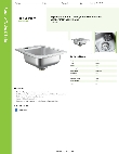 Regency Tables & Sinks 600DI1995 Specsheet