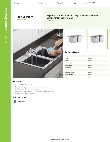 Regency Tables & Sinks 600DI21014 Specsheet