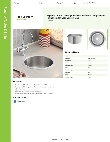 Regency Tables & Sinks 600DIRS126 Specsheet Regency Tables & Sinks 600DIRS126 Specsheet