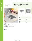 Regency Tables & Sinks 600DIS1316 Specsheet