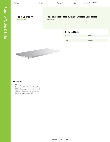 Regency Tables & Sinks 600EBTMS3060 Specsheet
